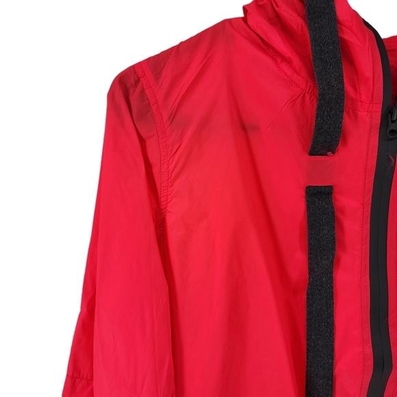 Zyia Women's Pink Hoodie Drawstring Light Windbreaker - XS - Picture 3 of 6